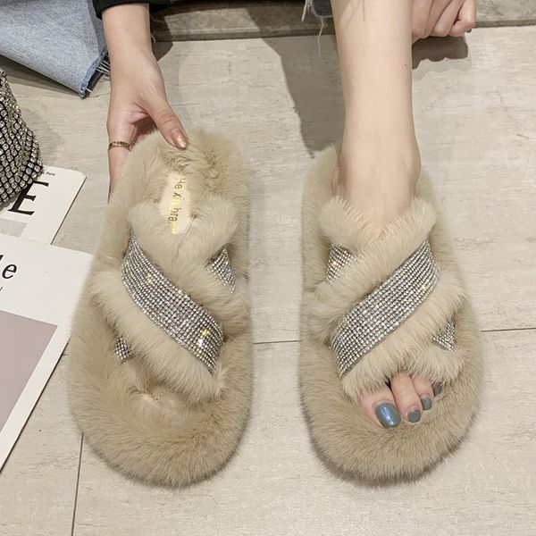 women slippers faux fur winter warm comfortable women flats 2020 fashion sequins furry female home slides black plush slippers x1020
women slippers faux fur winter warm comfortable women flats 2020 fashion sequins furry female home slides black plush slippers x1020