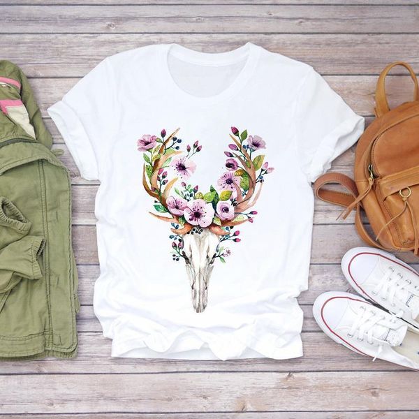 womens t-shirts flower 90s vintage floral skull heifer cow cute ladies lady women print ladies t graphic female tee t-shirt, White
womens t-shirts flower 90s vintage floral skull heifer cow cute ladies lady women print ladies t graphic female tee t-shirt, White