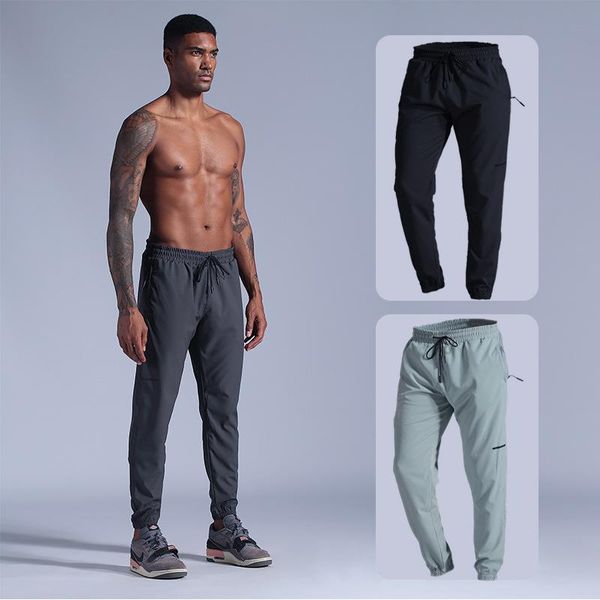 drawstring pants men's fashion solid color elastic waist casual pants men's sports quick-drying ice silk trousers men, Black
drawstring pants men's fashion solid color elastic waist casual pants men's sports quick-drying ice silk trousers men, Black