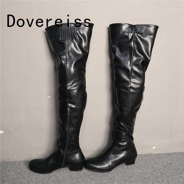 boots dovereiss fashion women's shoes winter concise big size 47 round toe zipper chunky heels over the knee 35-471, Black
boots dovereiss fashion women's shoes winter concise big size 47 round toe zipper chunky heels over the knee 35-471, Black