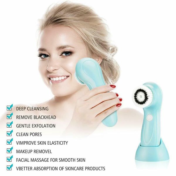 3 in 1 rechargeable electric facial cleansing brush set face body exfoliating to remove blackheads beauty instrument
3 in 1 rechargeable electric facial cleansing brush set face body exfoliating to remove blackheads beauty instrument