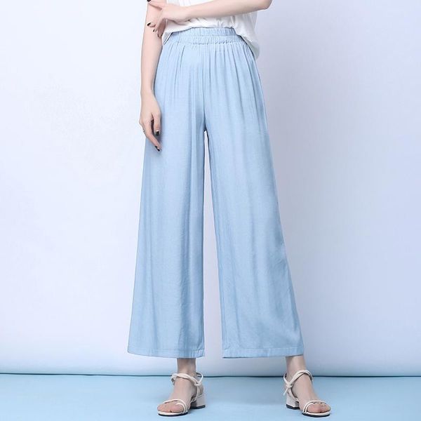 spring summer tencel high waist wide leg jeans loose boyfriend jeans for women thin straight leg elastic waist denim pants, Blue
spring summer tencel high waist wide leg jeans loose boyfriend jeans for women thin straight leg elastic waist denim pants, Blue