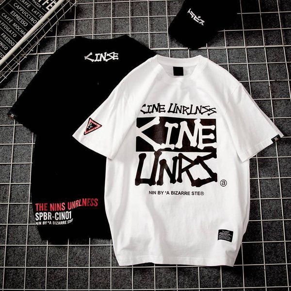 2019 мода крупногабаритные письмо печати футболки для мужчин топы tshirt streetwear хлопок сыпучие tee shirt япония повседневный hip hop tsh, White;black
2019 мода крупногабаритные письмо печати футболки для мужчин топы tshirt streetwear хлопок сыпучие tee shirt япония повседневный hip hop tsh, White;black