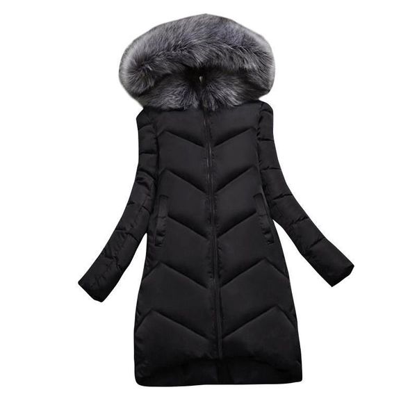 winter parkas 2020 winter women's down parkas hooded big fur collar thick warm winter jackets female snow coat slim jacket mujer, Black
winter parkas 2020 winter women's down parkas hooded big fur collar thick warm winter jackets female snow coat slim jacket mujer, Black