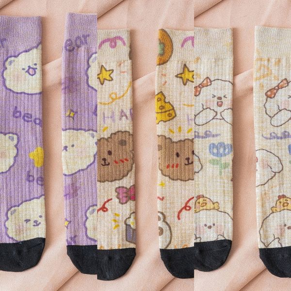 aibgr 3d cartoon series printed 3qm0 autumn winter 2020 women's fashion socks pile up tube medium sockscotton socks medium sockscotton, Black
aibgr 3d cartoon series printed 3qm0 autumn winter 2020 women's fashion socks pile up tube medium sockscotton socks medium sockscotton, Black