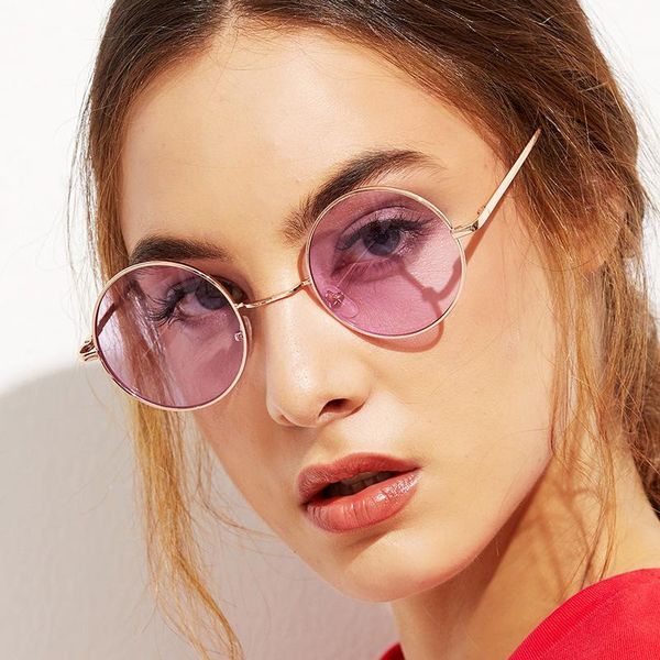 new classic retro round frame sunglasses fashion personality colorful ocean lens glasses street driving sunglasses women, White;black 
new classic retro round frame sunglasses fashion personality colorful ocean lens glasses street driving sunglasses women, White;black
