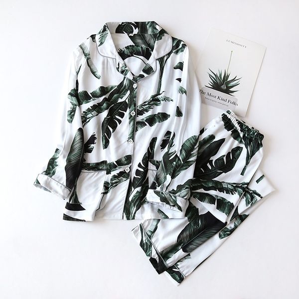 soft cotton pajamas women printed home clothes suit new summer thin long sleeve sleepwear female pijama autumn 201031, Black;red
soft cotton pajamas women printed home clothes suit new summer thin long sleeve sleepwear female pijama autumn 201031, Black;red