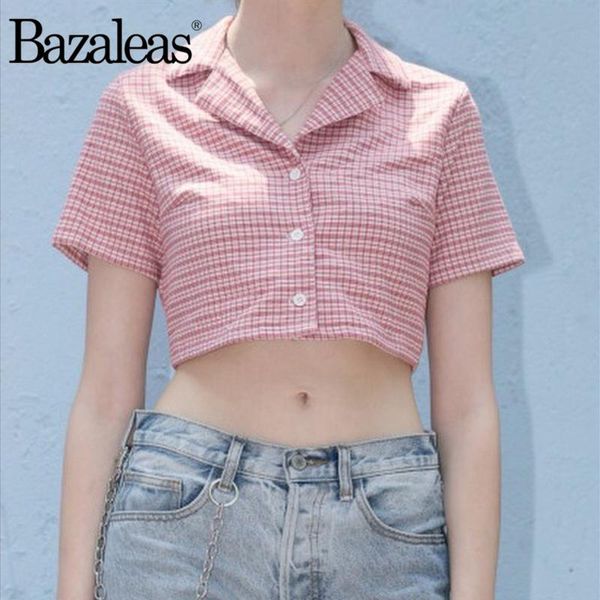 women's blouses & shirts bazaleas 2021 harajuku shirt chic mujer fashion crop vintage center buttons blouse cute red pink women, White
women's blouses & shirts bazaleas 2021 harajuku shirt chic mujer fashion crop vintage center buttons blouse cute red pink women, White