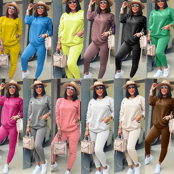 women sweaters the new listing autumn and winter 2020 leisure suit fashion women's pure color cotton sweater long sleeve two piece set, Gray
women sweaters the new listing autumn and winter 2020 leisure suit fashion women's pure color cotton sweater long sleeve two piece set, Gray