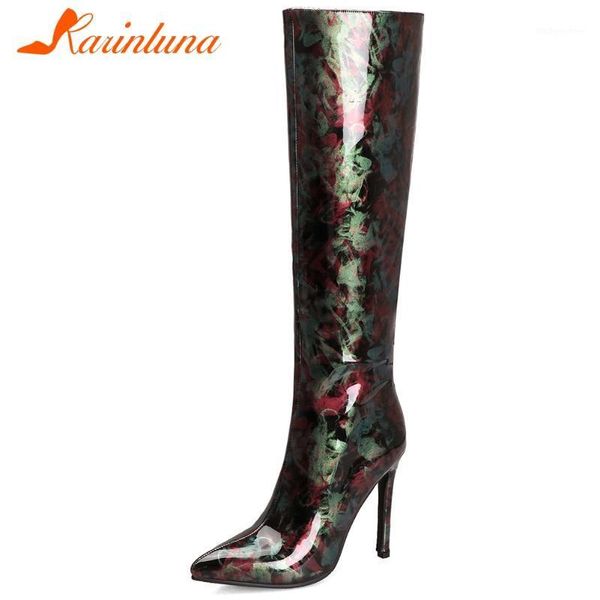 boots karin ins lady 2021 thin heels party printing pointed toe women mid calf shoes woman1, Black
boots karin ins lady 2021 thin heels party printing pointed toe women mid calf shoes woman1, Black