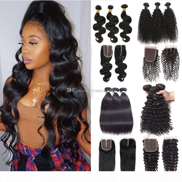 10a brazilian virgin hair bundles with 4x4 lace closures straight human hair weave 3 bundles with closure kinky deep curly water body wave, Black;brown
10a brazilian virgin hair bundles with 4x4 lace closures straight human hair weave 3 bundles with closure kinky deep curly water body wave, Black;brown