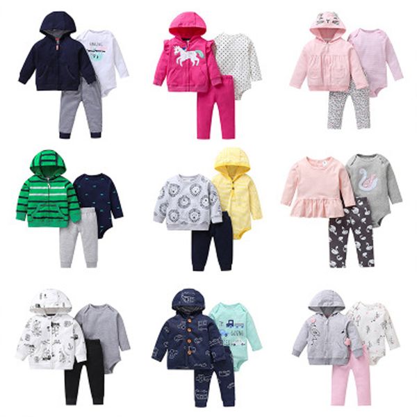 baby girl clothes long sleeve hooded jacket+cartoon unicorn romper+pant newborn outfit fashion 2020 infant clothing set 6-24m 1021, White
baby girl clothes long sleeve hooded jacket+cartoon unicorn romper+pant newborn outfit fashion 2020 infant clothing set 6-24m 1021, White