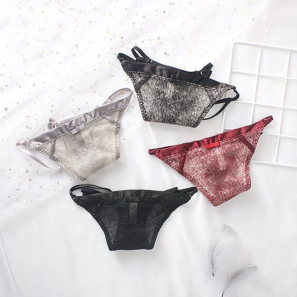 women's panties ladies lace low-rise thongs feminine transparent women's thin belt t-pants mesh gauze girls invisible underwear1, Black;pink
women's panties ladies lace low-rise thongs feminine transparent women's thin belt t-pants mesh gauze girls invisible underwear1, Black;pink