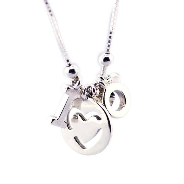 genuine 925 sterling silver choker chain necklaces for women i love you pendant necklace party gift fine jewelry collier
genuine 925 sterling silver choker chain necklaces for women i love you pendant necklace party gift fine jewelry collier