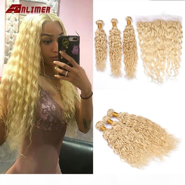anlimer 613 blonde bundles with frontal brazilian wave remy hair bundles with closure 13*4 lace frontal with bundles, Black;brown
anlimer 613 blonde bundles with frontal brazilian wave remy hair bundles with closure 13*4 lace frontal with bundles, Black;brown