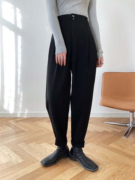 2021 new spring high waist women casual female trousers outwear wide leg fashion design stright pants h4op, Black;white
2021 new spring high waist women casual female trousers outwear wide leg fashion design stright pants h4op, Black;white