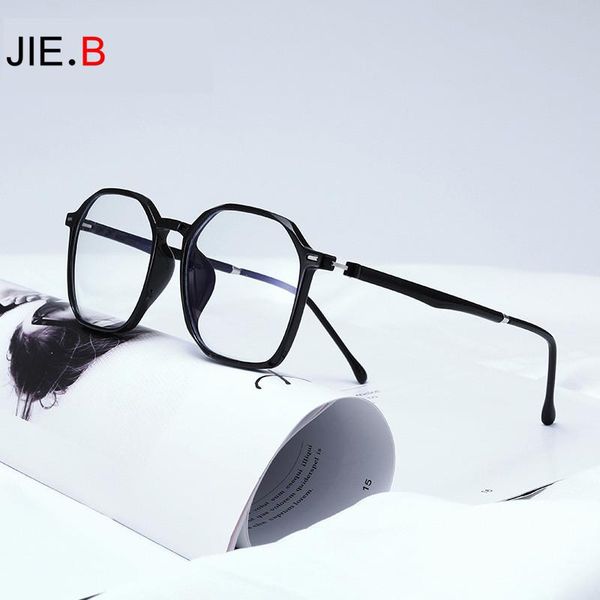 new tr irregular flat glasses trendy fashion decorative computer goggles frame with myopia reading glasses, Black
new tr irregular flat glasses trendy fashion decorative computer goggles frame with myopia reading glasses, Black