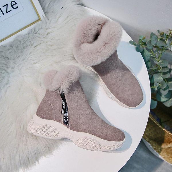 snow boots women 2020 new ankle zip boots warm lining casual shoes leather bootie round toe cow suede low heel winter bootie, Black
snow boots women 2020 new ankle zip boots warm lining casual shoes leather bootie round toe cow suede low heel winter bootie, Black