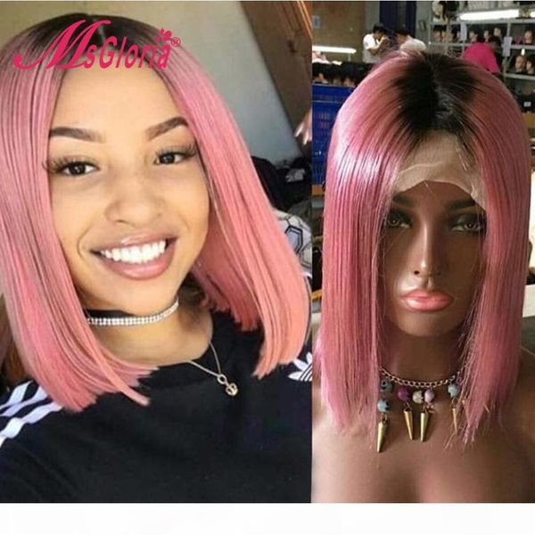 #1b pink colored part lace front wig straight bob human hair wigs for women wigs human hair brazilian remy transparent lace, Black;brown
#1b pink colored part lace front wig straight bob human hair wigs for women wigs human hair brazilian remy transparent lace, Black;brown