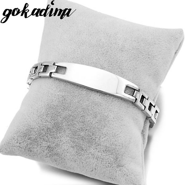 gokadima 2019 fashion jewelry, stainless steel womens/mens id bracelets watch belt band jewellery,wholesale wb053q1228, Silver
gokadima 2019 fashion jewelry, stainless steel womens/mens id bracelets watch belt band jewellery,wholesale wb053q1228, Silver