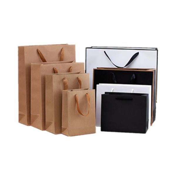 10pcs kraft paper bag with handles for wedding party clothes hats candy bread gift bags christmas package
10pcs kraft paper bag with handles for wedding party clothes hats candy bread gift bags christmas package