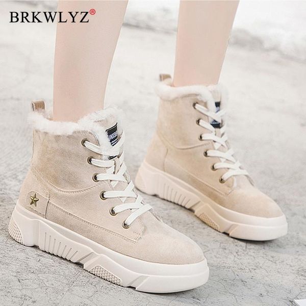 boots women snow flat lace up winter plush platform ladies warm shoes 2021 flock fur women's suede ankle flats female, Black
boots women snow flat lace up winter plush platform ladies warm shoes 2021 flock fur women's suede ankle flats female, Black