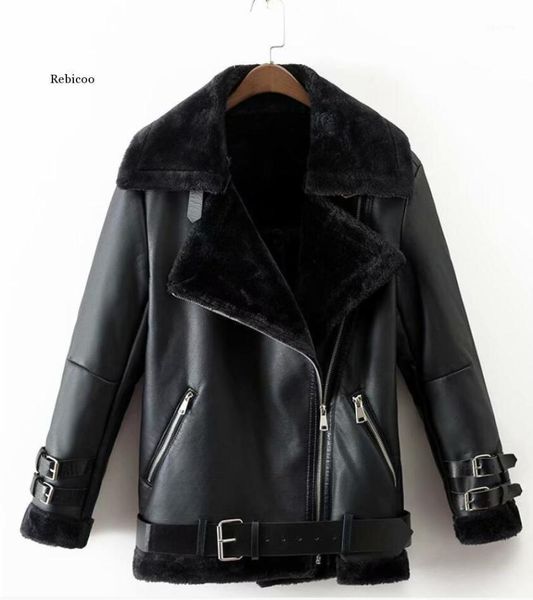 winter sheepskin coats women thicken faux leather fur coat female fur lining leather jacket jacket casaco feminino1, Black
winter sheepskin coats women thicken faux leather fur coat female fur lining leather jacket jacket casaco feminino1, Black