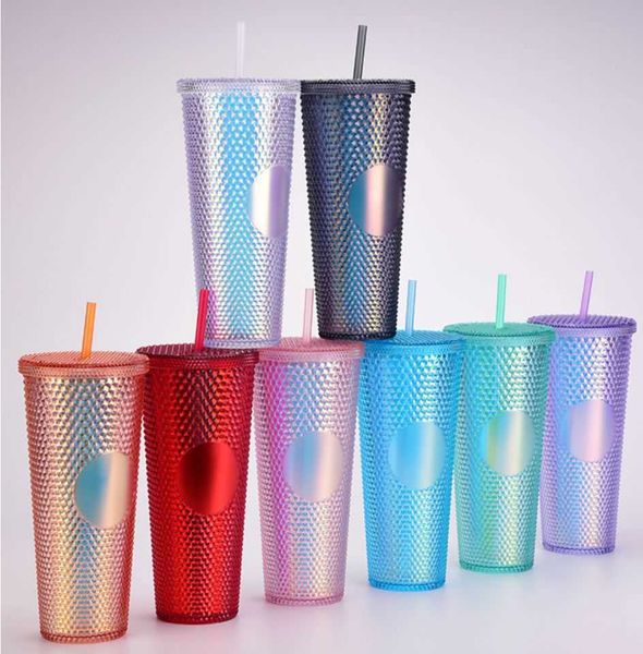 710ml/24oz personalized starbucks mugs iridescent bling rainbow studded cold cup water bottle giftdxyc
710ml/24oz personalized starbucks mugs iridescent bling rainbow studded cold cup water bottle giftdxyc