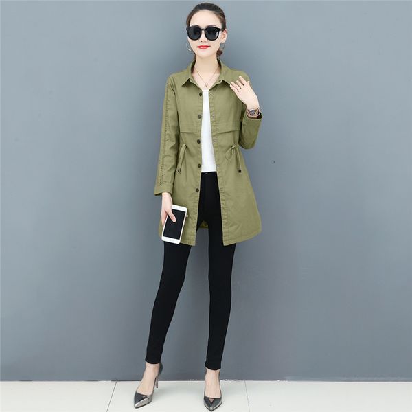 2021 new trench coat caramel -3xl plus size 202 spring new korean fall single-breasted long thin female jacket yx0h, Tan;black
2021 new trench coat caramel -3xl plus size 202 spring new korean fall single-breasted long thin female jacket yx0h, Tan;black