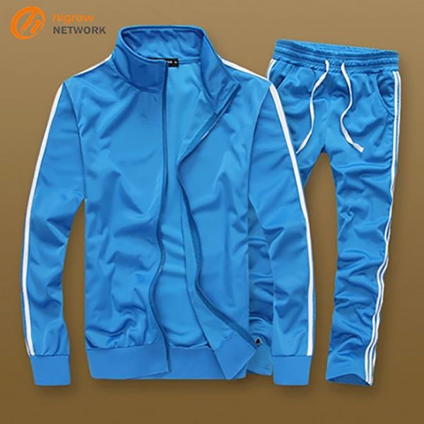 limited tracksuit mens pure color 2 piece set autumn warm long sleeve hoodie zipper side stripe casual tracksuits, Gray
limited tracksuit mens pure color 2 piece set autumn warm long sleeve hoodie zipper side stripe casual tracksuits, Gray