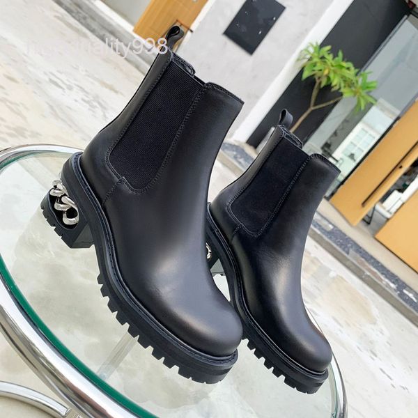 boots high end quality thick bottom chimney boots women's autumn and winter chelsea short real leather martin, Black
boots high end quality thick bottom chimney boots women's autumn and winter chelsea short real leather martin, Black