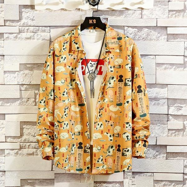 men's casual shirts high qualit print spring autumn nice men fashion flannel long sleeved male business shirt brand clothes1, White;black
men's casual shirts high qualit print spring autumn nice men fashion flannel long sleeved male business shirt brand clothes1, White;black