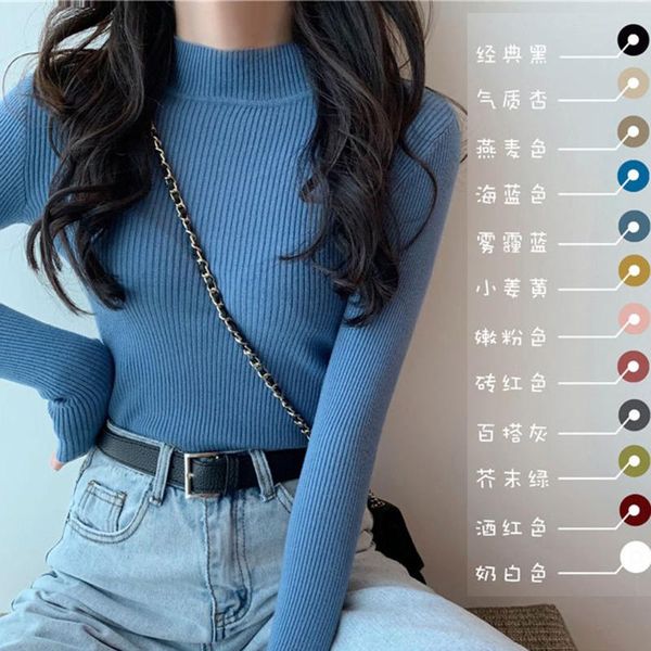 women's sweaters womens knitting sweater pullovers women long sleeve turtleneck knitted chic woman clothes female casual 2021, White;black
women's sweaters womens knitting sweater pullovers women long sleeve turtleneck knitted chic woman clothes female casual 2021, White;black