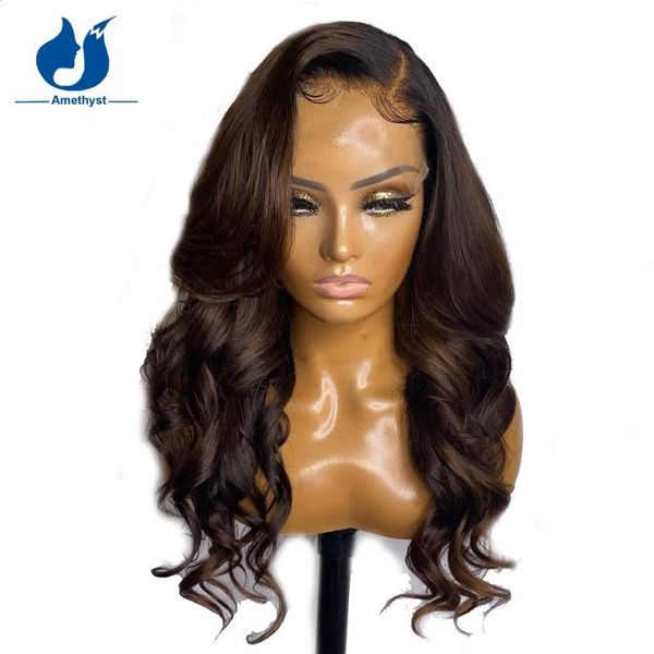 lace wigs amethyst glueless body wave front human hair ombre brown 13x4 for women, Black;brown
lace wigs amethyst glueless body wave front human hair ombre brown 13x4 for women, Black;brown
