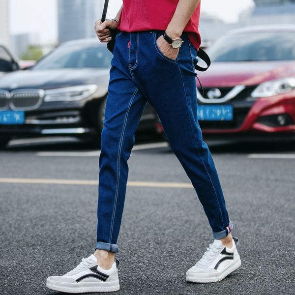 iwg0k jeans jeans jeanstrousers and jeans feet spring small slim long all men's korean version trend pants season fit and autumn casual, Blue
iwg0k jeans jeans jeanstrousers and jeans feet spring small slim long all men's korean version trend pants season fit and autumn casual, Blue