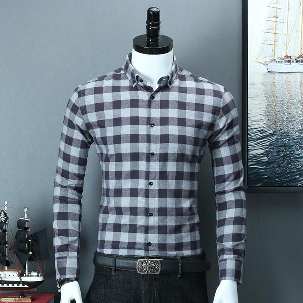 men's casual shirts men's long sleeve plaid checked button down 100% cotton smart standard-fit gingham dress shirt1, White;black
men's casual shirts men's long sleeve plaid checked button down 100% cotton smart standard-fit gingham dress shirt1, White;black