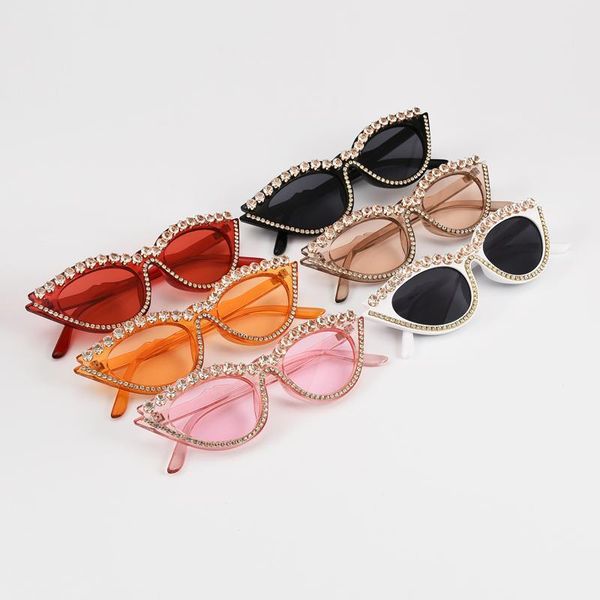 sunglasses vintage shiny diamond women cat eye uv400 sun glasses small shades fashion brand designer cateye sunglass eyewear, White;black
sunglasses vintage shiny diamond women cat eye uv400 sun glasses small shades fashion brand designer cateye sunglass eyewear, White;black