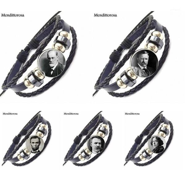 charm bracelets wilde sigmund freud beethoven lincoln for women party gift glass cabochon jewelry with statement black leather bracelet bang, Golden;silver
charm bracelets wilde sigmund freud beethoven lincoln for women party gift glass cabochon jewelry with statement black leather bracelet bang, Golden;silver
