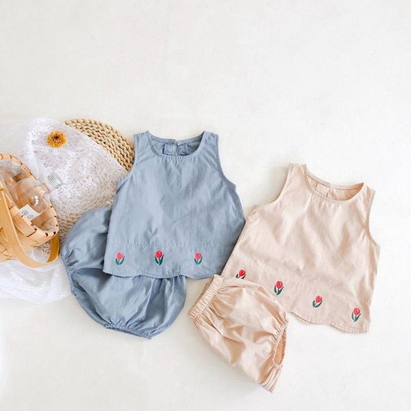 2020 summer girls clothes set children's baby infants sleeveless vest +pp cover diaper shorts 2pcs outfits kids suits s109631, White
2020 summer girls clothes set children's baby infants sleeveless vest +pp cover diaper shorts 2pcs outfits kids suits s109631, White