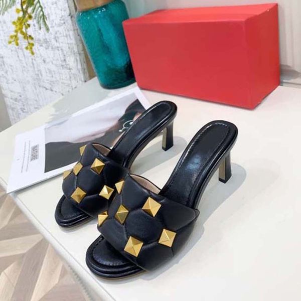 2023-17 classic high heeled sandals party fashion 100% leather women work shoe designer heels 7cm lady metal belt buckle thick heel woman sh, Black
2023-17 classic high heeled sandals party fashion 100% leather women work shoe designer heels 7cm lady metal belt buckle thick heel woman sh, Black
