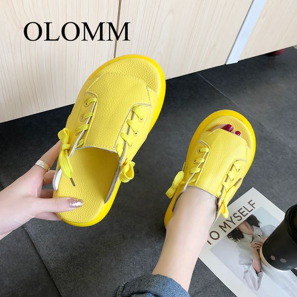 olomm slippers women's new 2019 wear loose cake thick-bottomed type sandals and slippers wild flat lazy beach shoes tt-248 x1020, Black
olomm slippers women's new 2019 wear loose cake thick-bottomed type sandals and slippers wild flat lazy beach shoes tt-248 x1020, Black