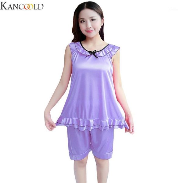 women's sleepwear kancoold women slim fit satin fashion comfortable night robe sling sleeveless summer wear nightgowns set1, Black;red
women's sleepwear kancoold women slim fit satin fashion comfortable night robe sling sleeveless summer wear nightgowns set1, Black;red