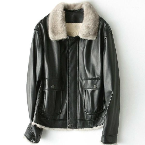 genuine leather down jacket women clothes 2020 winter natural jacket 100%real sheepskin coat female chaqueta mujer 19011, Black
genuine leather down jacket women clothes 2020 winter natural jacket 100%real sheepskin coat female chaqueta mujer 19011, Black