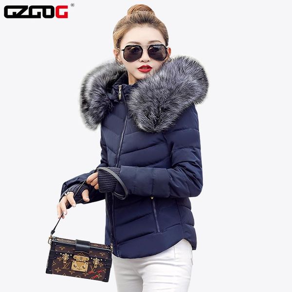 women's down & parkas fake raccoon fur collar parka cotton jacket winter women thick snow wear coat lady clothing female jackets, Black
women's down & parkas fake raccoon fur collar parka cotton jacket winter women thick snow wear coat lady clothing female jackets, Black