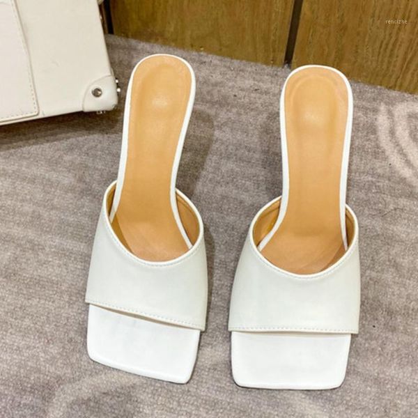 slippers soft leather casual mules thin heel sandals summer women square toe outdoor dress shoes1, Black
slippers soft leather casual mules thin heel sandals summer women square toe outdoor dress shoes1, Black