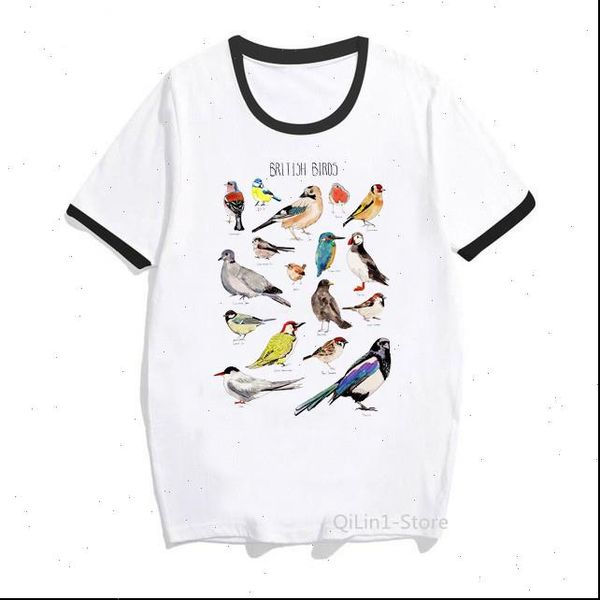 watercolour british birds print vintage t shirt pretty nature art tee shirt femme summer 2021 female t shirt aesthetic clothes, White
watercolour british birds print vintage t shirt pretty nature art tee shirt femme summer 2021 female t shirt aesthetic clothes, White