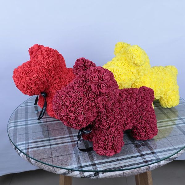 1pcs artificial flowers 40cm teddy rose dog bear girlfriend anniversary christmas valentine's day gift present for wedding party
1pcs artificial flowers 40cm teddy rose dog bear girlfriend anniversary christmas valentine's day gift present for wedding party