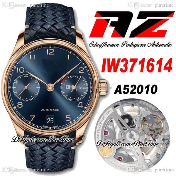 azf v5 iw371614 power reserve a52010 automatic mens watch 42mm rose gold blue dial champagne markers leather strap super edition puretime k1, Slivery;brown
azf v5 iw371614 power reserve a52010 automatic mens watch 42mm rose gold blue dial champagne markers leather strap super edition puretime k1, Slivery;brown