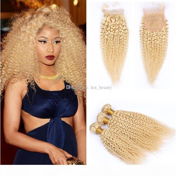 kinkys curly blonde lace closure with bundles brazilian virgin hair extension afro kinky curly human hair weaves 3 bundles with closure, Black
kinkys curly blonde lace closure with bundles brazilian virgin hair extension afro kinky curly human hair weaves 3 bundles with closure, Black