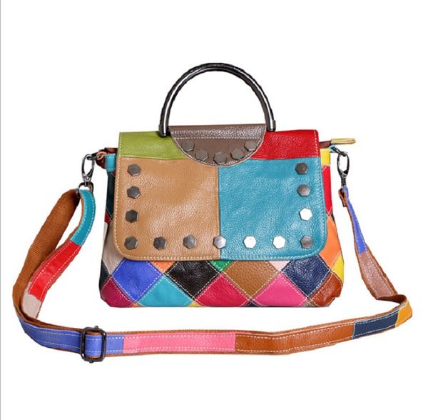 women handbag designer 2020 casual totes bags cow leather plaid panelled bag rivet small bag women shoulder messenger bags
women handbag designer 2020 casual totes bags cow leather plaid panelled bag rivet small bag women shoulder messenger bags